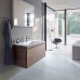 DURAVIT L-Cube комплект мебели, Тумба C-bonded, раковина  с фронтом, 50см, подвесной, цвет: Американский орех. LC6927O1313