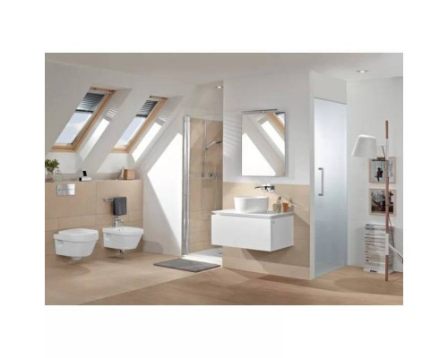 VilleroyBoch Architectura Биде подвесное 37х53х26.5см., 1 отв., цвет: альпийский белый. 54840001