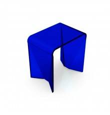 Knief Solid Surface Табурет отдельностоящий, из полимерного материала, цвет: Marine blue # XXX. 70301XXX
