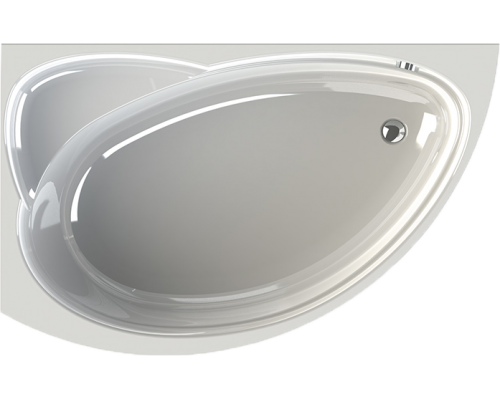 Акриловая ванна Radomir Vannesa Модерна 2-01-0-1-1-214 L 160x100 см, угловая, с каркасом, асимметричная