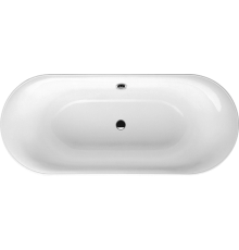 Акриловая ванна Villeroy   Boch Cetus UBQ175CEU7V-01 175x75 см, овальная, с ножками, цвет альпийский белый