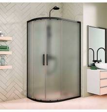 Душевой уголок Kubele DE018 RBG-MAT-BLMT 105х85