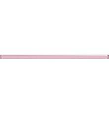 Бордюр Cersanit Universal Glass UG1U071 глянцевый розовый