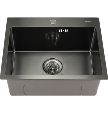 Мойка кухонная Melana D5343HB графит