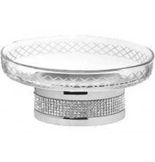 Мыльница Boheme Royal Cristal Chrome настольная