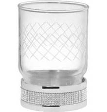 Стакан Boheme Royal Cristal Chrome настольный