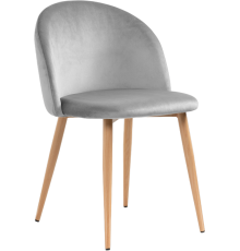 Стул Woodville Aldo 15367 grey, ножки wood