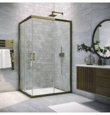 Душевой уголок Vegas Glass ZA-F Tur Novo h1900 120*100 05 01 профиль бронза, стекло прозрачное