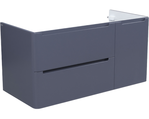 Тумба под раковину IDDIS Edifice 100 подвесная, темно-серая