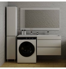 Мебель для ванной комнаты Style Line Даллас 140 Люкс Plus R подвесная, 2 ящика, эмаль