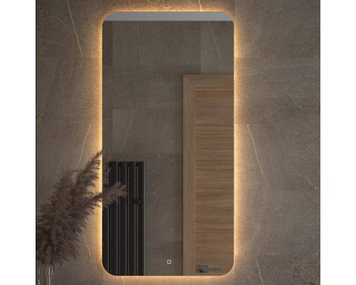 Зеркало Defesto Opti DF 2818S 60х120 с LED-подсветкой, 3000К, сенсорный выключатель