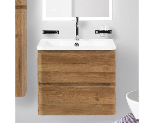 Тумба под раковину BelBagno Albano 60 подвесная, rovere rustico