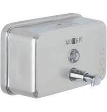 Диспенсер для мыла Nofer Inox 03042.S + Салфетки Nofer OC-1-33 100 шт