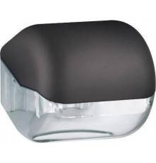 Диспенсер туалетной бумаги Nofer Industrial 05012.N Black + Салфетки Nofer OC-1-33 100 шт