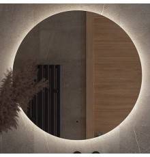 Зеркало круглое Defesto Opti DF 2846R 90 с LED-подсветкой, 4500К, инфракрасный выключатель