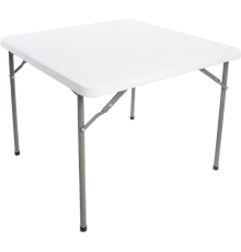 Садовый стол Green Glade F088 складной, 86х86 см, белый