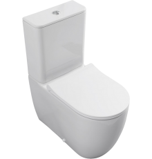 Унитаз-компакт Allen Brau Priority 4.31003.20 безободковый, с микролифтом, белый