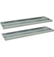 Полка для мебели BRABIX MS 100х30 серая