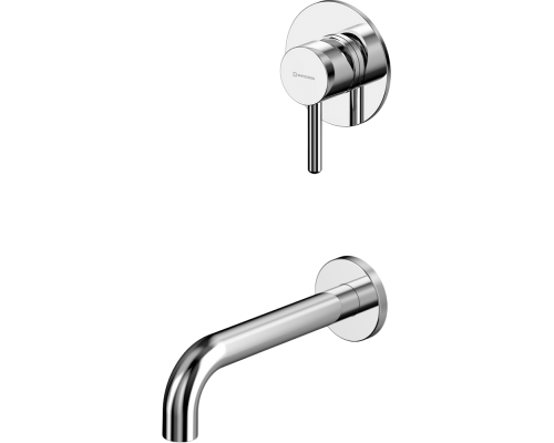 Смеситель для раковины WHITECROSS Y YSET03CR С ВНУТРЕННЕЙ ЧАСТЬЮ, хром