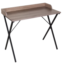 Письменный стол BRABIX Loft CD-008 90х50 см, мореный дуб, ножки черные