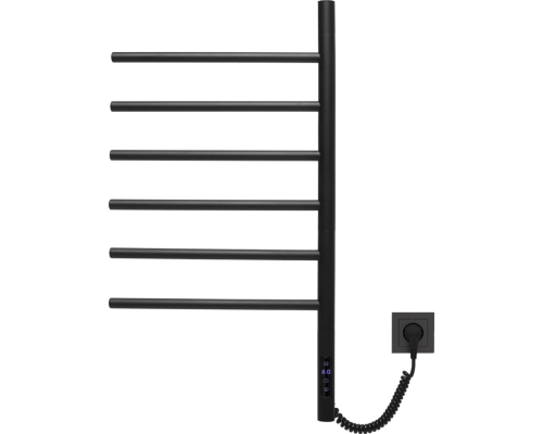 Полотенцесушитель электрический Vincea VTD-1S2CBE черный