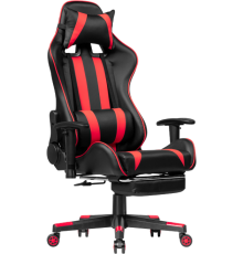 Игровое кресло Woodville Corvet black, red