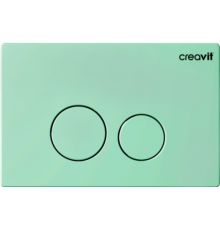 Кнопка смыва Creavit Terra GP9002.09 зеленый нил