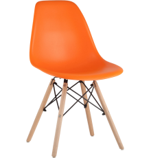 Стул Stool Group Eames DSW оранжевый