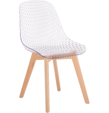 Стул Woodville Vart clear, ножки wood