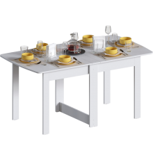 Стол-книжка Woodville СтК4 161x86 см, белый