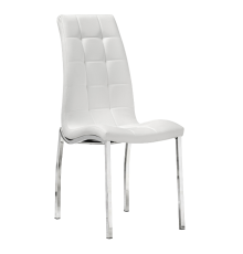 Стул Woodville Фрибур DC2-092-2 white, ножки chrome