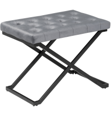 Табурет Woodville German dark grey, ножки black