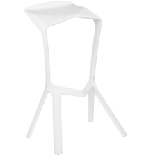 Барный стул Woodville Mega white