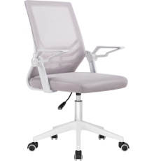 Компьютерное кресло Woodville Arrow light gray, опора white