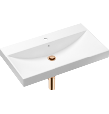 Раковина Lavinia Boho Bathroom Sink 21520606 с сифоном и донным клапаном, розовое золото