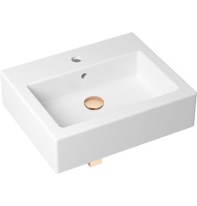 Раковина Lavinia Boho Bathroom Sink 21520671 с сифоном и донным клапаном, розовое золото