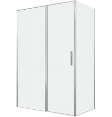 Душевой уголок Allen Brau Priority 140x80, профиль серебро браш, стекло прозрачное