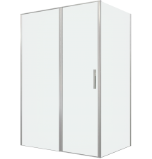 Душевой уголок Allen Brau Priority 140x100, профиль серебро браш, стекло прозрачное