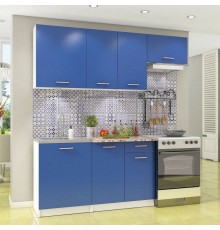 Кухонный гарнитур Stolline Бланка 218.00М белый, королевский синий