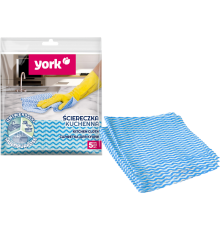 Салфетка для уборки York Макарена 021030 в ассортименте, 5 шт.