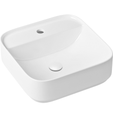 Раковина Lavinia Boho Bathroom Sink Slim 21520847 с донным клапаном, белый матовый