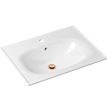 Раковина Lavinia Boho Bathroom Sink 21520874 с донным клапаном, розовое золото