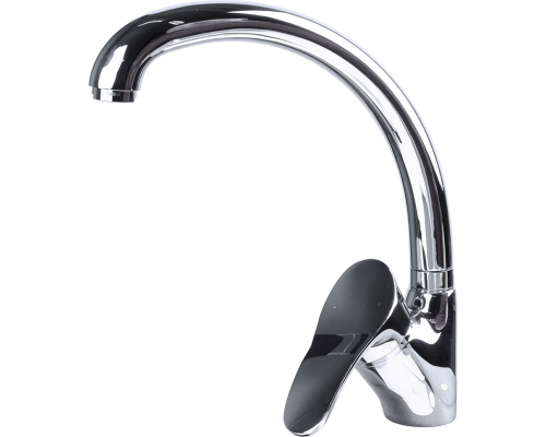 Смеситель для кухни Zigmund   Shtain ZS 0300 нержавеющая сталь