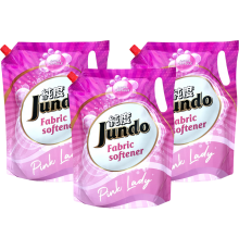 Набор JUNDO Pink lady кондиционер для белья 2 л, 3 шт.