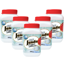 Набор JUNDO Brilliant White отбеливатель универсальный, 0.5 кг, 5 шт.