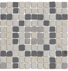 Мозаика Kerama Marazzi Про Лаймстоун Спакко 1 матовая 20х20 серая