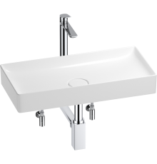 Комплект Wellsee Pure BY Wellsee 201004436 глянцевый белый, хром, 5 в 1