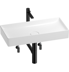 Комплект Wellsee Pure BY Wellsee 201004452 глянцевый белый, матовый черный, 5 в 1