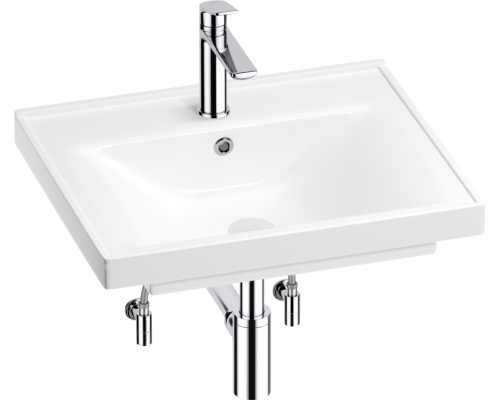 Комплект Wellsee FreeDom 201004876 глянцевый белый, хром, 5 в 1