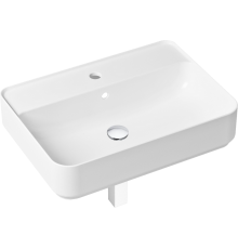 Раковина Lavinia Boho Bathroom Sink Slim 21520340 с сифоном и донным клапаном, хром